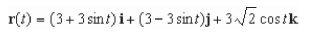 <strong>Find a vector-valued function, using the given parameter, to represent the intersection of the surfaces given below. </strong> A) B) C) D) E)