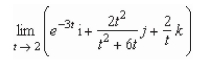 <strong>Evaluate the limit given below. </strong> A) B) C) D) E)The limit does not exist.