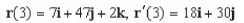 <strong>Find the vectors for the following vector function. </strong> A) B) C) D) E)