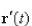   given the following vector function.  