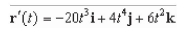 <strong> given the following vector function. </strong> A) B) C) D) E)