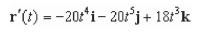 <strong> given the following vector function. </strong> A) B) C) D) E)