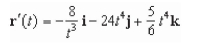 <strong>Find given the following vector function. </strong> A) B) C) D) E)