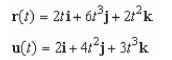Use the properties of the derivative to find given the following vector-valued functions.