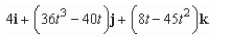 <strong>Use the properties of the derivative to find given the following vector-valued functions. </strong> A) B) C) D) E)
