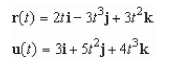 Use the properties of the derivative to find given the following vector-valued functions.