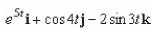 <strong>Find the indefinite integral below. Do not include an arbitrary constant vector.</strong> A) B) C) D) E)
