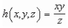 Find and simplify the function   at the given value  