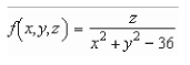 <strong>Discuss the continuity of the function. </strong> A) is continuous everywhere except at those points such that B) is continuous everywhere except at those points such that C) is continuous at those points D) is continuous only when E) is continuous everywhere in the xy-plane.