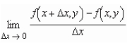 Find the limit   for the function  