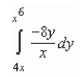 Evaluate the following integral.  