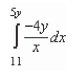 Evaluate the following integral.  