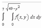 <strong>Sketch the region R of integration and then switch the order of integration for the following integral. </strong> A) B) C) D) E)