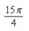 <strong>The area of a region R is given by the iterated integral Switch the order of integration and show that both orders yield the same area.What is this area?</strong> A) B) C) D) E)