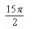 <strong>The area of a region R is given by the iterated integral Switch the order of integration and show that both orders yield the same area.What is this area?</strong> A) B) C) D) E)