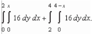 The area of a region R is given by the iterated integrals Switch the order of integration and show that both orders yield the same area.What is this area?