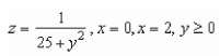 Set up and evaluate a double integral to find the volume of the solid bounded by the graphs of the equations given below.