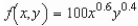 Suppose the Cobb-Douglas production function for an automobile manufacturer is where x is the number of units of labor and y is the number of units of capital. Estimate the average production level if the number of units of labor x varies between 150 and 200 And the number of units of capital y varies between 375 and 450.Round your answer to two decimal Places.
