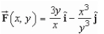 <strong>Determine whether the vector field is conservative.If it is, find a potential function for the vector field. </strong> A)conservative with potential function B) conservative with potential function C) conservative with potential function D)conservative with potential function E)not conservative