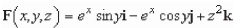 <strong>Find the divergence at for the vector field </strong> A) B) C) D) E)