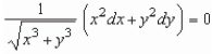 Find the particular solution of the differential equation that satisfies the initial condition