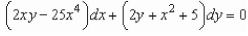 Find the particular solution of the differential equation that satisfies the initial condition