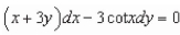 <strong>Find the integrating factor of the differential equation that is a function of x or y alone.</strong> A) B) C) D) E)