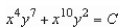 <strong>Use as a integrating factor to find the general solution of the differential equation </strong> A) B) C) D) E)