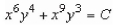 <strong>Use as a integrating factor to find the general solution of the differential equation </strong> A) B) C) D) E)
