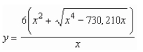 <strong>If represents the cost of producing x units in a manufacturing process, the elasticity of cost is defined as .Find the cost function if the Elasticity function is </strong> A) B) C) D) E)