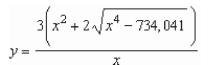 <strong>If represents the cost of producing x units in a manufacturing process, the elasticity of cost is defined as .Find the cost function if the Elasticity function is </strong> A) B) C) D) E)