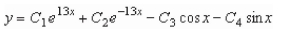 <strong>Find the general solution of the linear differential equation </strong> A) B) C) D) E)