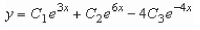<strong>Find the general solution of the linear differential equation </strong> A) B) C) D) E)