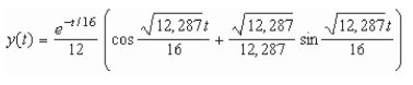 <strong>Suppose a 32-pound weight is suspended on a spring.The weight is pulled foot below the equilibrium position and released.The motion takes place in a Med that furnishes a Damping force of magnitude speed at all times.Assume that the weight stretches the spring foot From its natural position.Find a formula for the position of the weight as a function of time t.</strong> A) B) C) D) E)