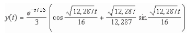 <strong>Suppose a 32-pound weight is suspended on a spring.The weight is pulled foot below the equilibrium position and released.The motion takes place in a Med that furnishes a Damping force of magnitude speed at all times.Assume that the weight stretches the spring foot From its natural position.Find a formula for the position of the weight as a function of time t.</strong> A) B) C) D) E)