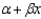 The values of a and found in the equation of the true regression line, E(y) = , represent the line's y-intercept and slope, respectively, and are called true regression coefficients.