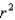If the sum of squares for error (SSE) is equal to zero, then the coefficient of determination ( ) must be: