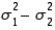 When comparing two population variances, we use the ratio rather than the difference .