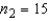 If we are testing for the difference between the means of 2 dependent populations (matched pairs experiment) with samples of and , the number of degrees of freedom is equal to:
