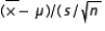 The sampling distribution of the statistic ) is the t distribution only if the sample is drawn from: