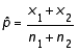 The test statistic that is used in testing vs. is where .