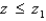 Given that z is a standard normal variable, the value   for which P(   ) = 0.242 is: