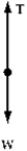 <strong>A rock attached to a string swings in a vertical circle. Which free body diagram could correctly describe the force(s) on the rock when it is at the lowest point?</strong> A) B) C) D) E)