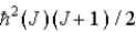 <strong>Assume the angular momentum of a diatomic molecule is quantized according to the relation   . What are the allowed rotational kinetic energies?</strong> A)   B)   C)   D)   E)   <div style=padding-top: 35px> 