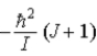 <strong>When a molecule jumps from a rotational energy level characterized by the rotational quantum number J to one characterized by J + 1, the change in energy, EJ<sub> + 1</sub> − E<sub>J</sub>, is</strong> A)   . B)   . C)   . D)   . E)   . <div style=padding-top: 35px> 