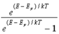 <strong>To find the number of electrons per unit volume with energy between E and E + dE in a metal we must multiply the number of allowed states per unit volume with energy E by</strong> A) the probability that a state is unoccupied,   . B) the probability that a state is occupied,   . C) the probability that a state is unoccupied,   . D) the probability that a state is occupied,   . E) dE alone. <div style=padding-top: 35px> 