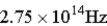 <strong>The energy gap for a semiconductor is 1.25 eV. Of the frequencies given below, what is the minimum frequency photon than can move an electron from the valence band to the conduction band?</strong> A)   B)   C)   D)   E)   <div style=padding-top: 35px> 