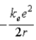 <strong>In the Bohr model of the hydrogen atom, the total energy of the electron-proton system is</strong> A) . B) . C) 0. D) . E) .