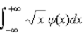 <strong>The average position, or expectation value, of a particle whose wave function ψ(x) depends only on the value of x, is given by < x > =</strong> A)   . B)   . C)   . D)   . E)   . <div style=padding-top: 35px> 