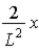 <strong>The wave function ψ(x) of a particle confined to 0 ≤ x ≤ L is given by ψ(x) = Ax. ψ(x) = 0 for x < 0 and x > L. When the wave function is normalized, the probability density at coordinate x has the value</strong> A)   . B)   . C)   . D)   . E)   . <div style=padding-top: 35px> 